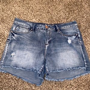 Mid Rise Stretch Shorts. Sz 10